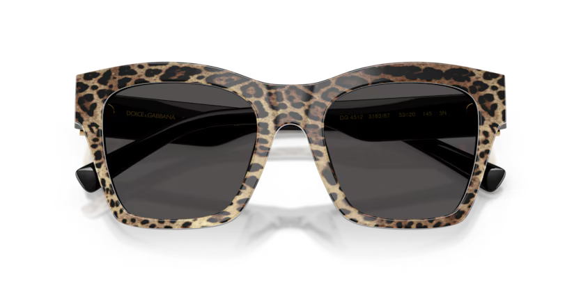 Dolce & Gabbana DG4512 Leo Brown On Black