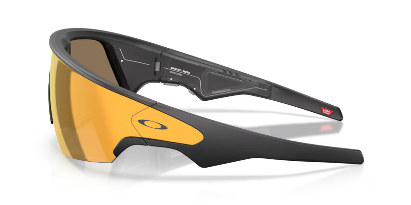 Oakley Meta Vanguard Performance Smart Glasses – Matte Black / Prizm 24K Gold