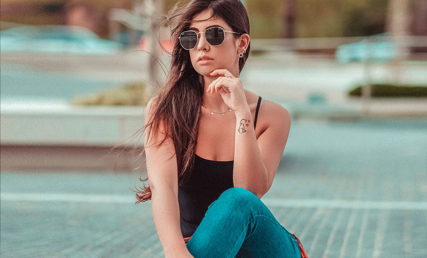 Ray-Ban Hexagonal RB3548N -Arista Gold