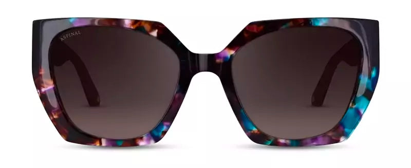 Aspinal of London HENLEY COL.01: PURPLE TEAL MARBLE