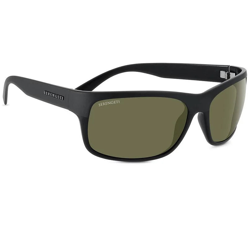 Serengeti Pistoia Matte Black Top Shiny Black Bottom