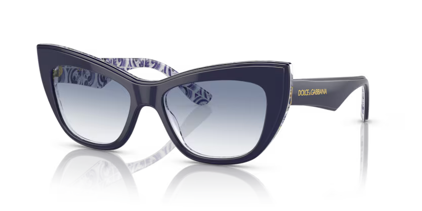 Dolce & Gabbana DG4417 Blue On Blue Maiolica