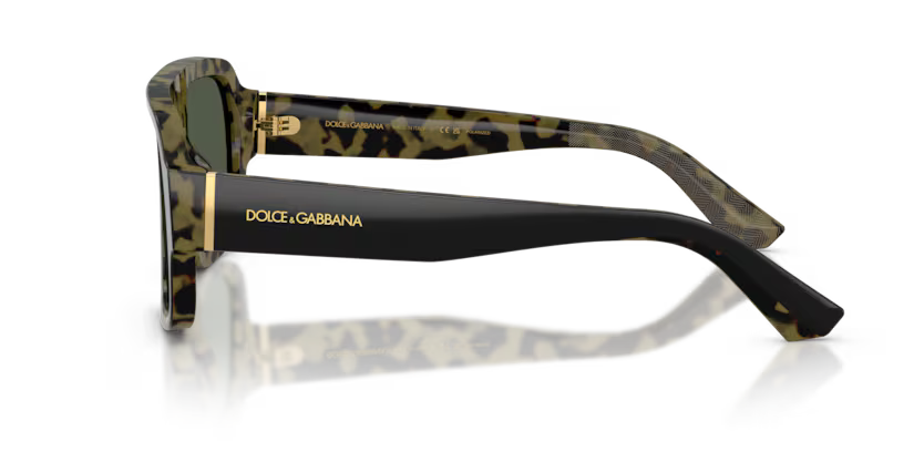 Dolce & Gabbana  DG4516  Black On Yellow Havana