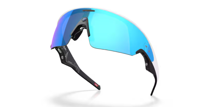 Oakley Meta Vanguard Performance Smart Glasses – Gloss White / Prizm Sapphire