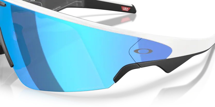 Oakley Meta Vanguard Performance Smart Glasses – Gloss White / Prizm Sapphire