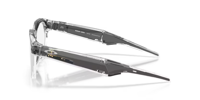 Oakley Meta HSTN Smart Glasses – Crystal Clear / Transitions Grey