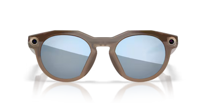 Oakley Meta HSTN Smart Glasses – Brown Smoke / Prizm Deep Water Polarised