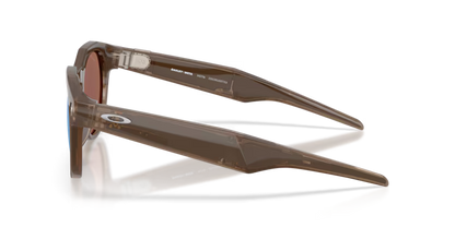 Oakley Meta HSTN Smart Glasses – Brown Smoke / Prizm Deep Water Polarised