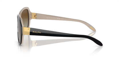 Ralph  RA5138  Shiny Black On Nude