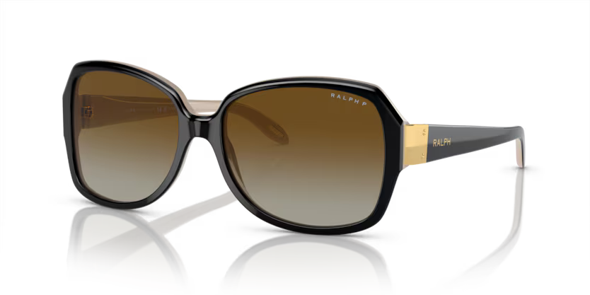 Ralph  RA5138  Shiny Black On Nude