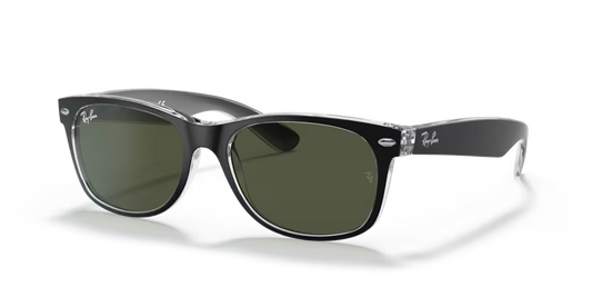 Ray-Ban New wayfarer RB2132 Black On Transparent