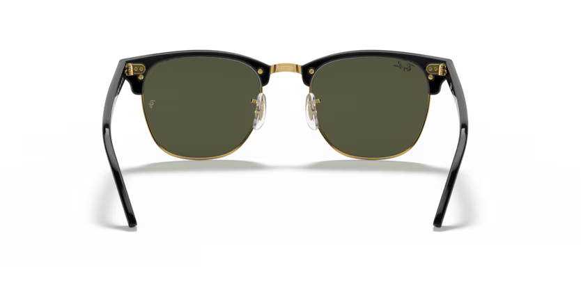 Ray-Ban Clubmaster Classic RB3016 - Black On Gold