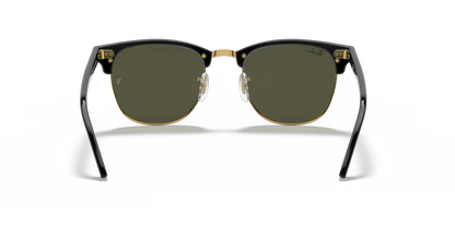Ray-Ban Clubmaster Classic RB3016 - Black On Gold