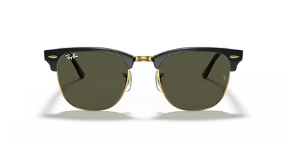 Ray-Ban Clubmaster Classic RB3016 - Black On Gold