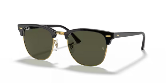 Ray-Ban Clubmaster Classic RB3016 - Black On Gold