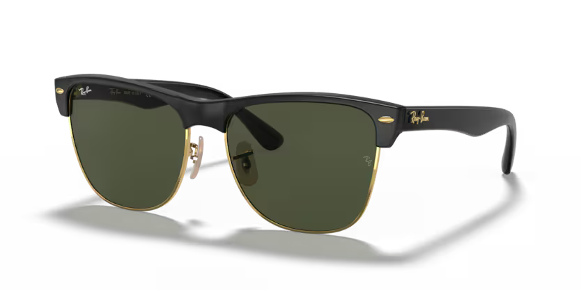 Ray-Ban Clubmaster Oversized  RB4175 - Black On Gold