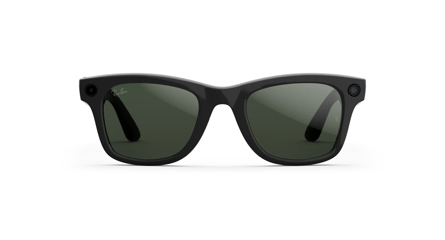 Ray-Ban Meta Wayfarer (Gen 2) – Shiny Black (Transitions Lenses)