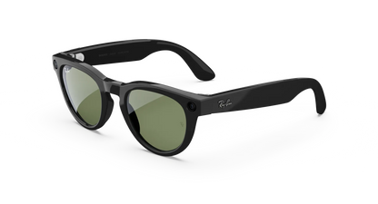 Ray-Ban Meta Headliner (Gen 2) – Shiny Black (G-15 Green Lenses)