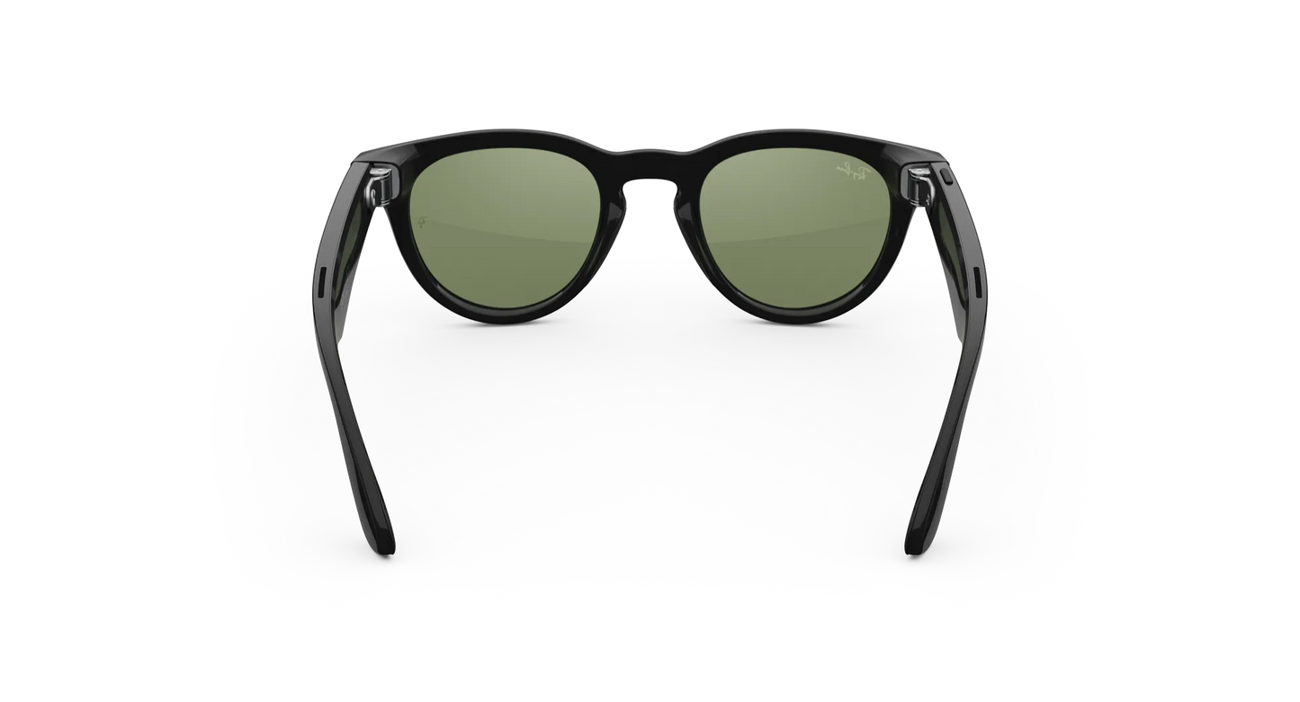 Ray-Ban Meta Headliner (Gen 2) – Shiny Black (G-15 Green Lenses)