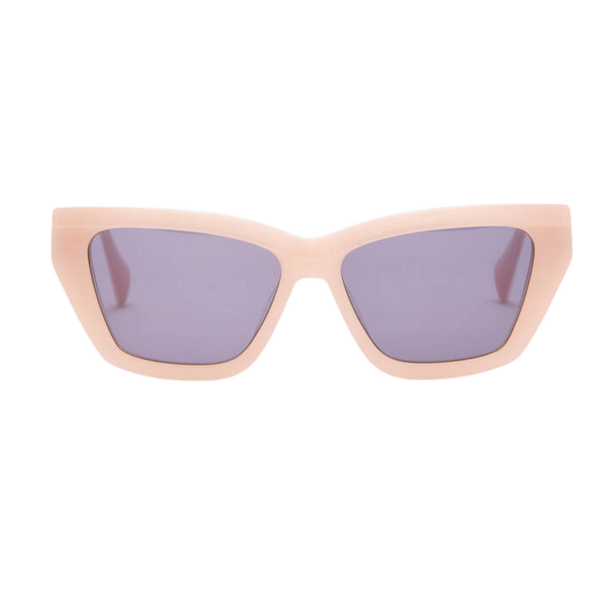 Kitty Rectangular Cat Eye Sunglasses Plaster Pink