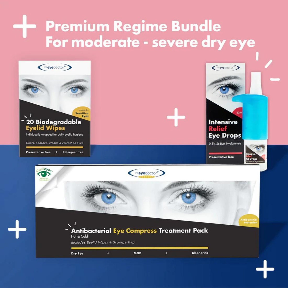 Premium Care Bundle - For moderate to severe dry eyes