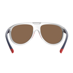 EUPHORIA White Blue Red Matte - Brown Blue