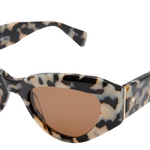 Calypso Bevelled Cat Eye Sunglasses -4