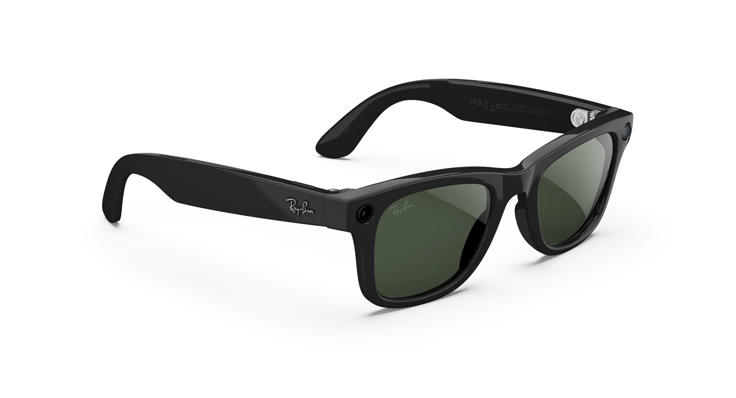 Ray-Ban Meta Wayfarer (Gen 2) – Shiny Black (Transitions Lenses)