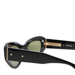 Calypso Bevelled Cat Eye Sunglasses -5