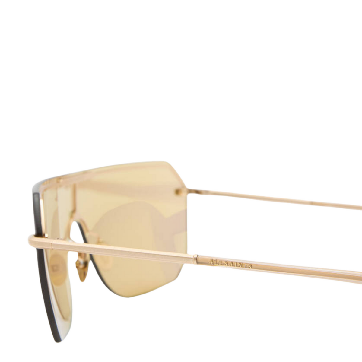 Ace Rimless Visor Sunglasses | Gold