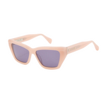 Kitty Rectangular Cat Eye Sunglasses Plaster Pink