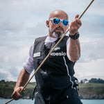 AIRDRIFT White Matte Navy - Volt+ Offshore Polarized