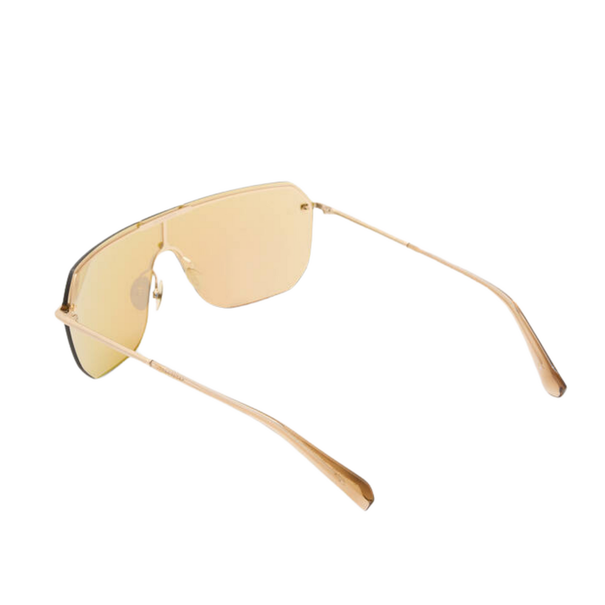 Ace Rimless Visor Sunglasses | Gold