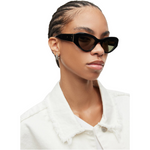 Calypso Bevelled Cat Eye Sunglasses -5