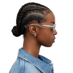 Calypso Bevelled Cat Eye Sunglasses -6