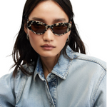 Calypso Bevelled Cat Eye Sunglasses -4