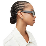 Calypso Bevelled Cat Eye Sunglasses -5