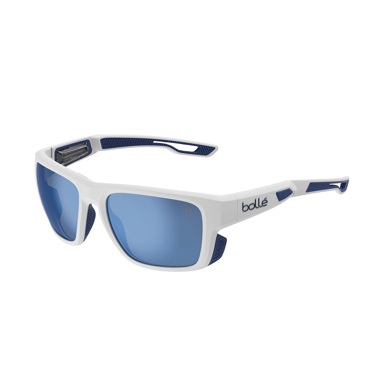 AIRDRIFT White Matte Navy - Volt+ Offshore Polarized