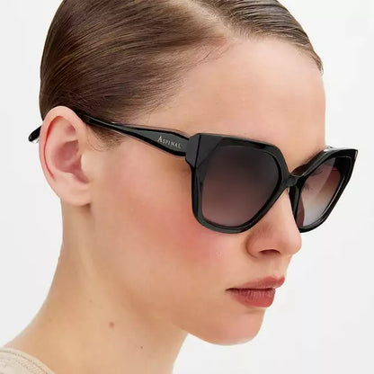 Aspinal of London COMO COL.01: BLACK AND CRYSTAL