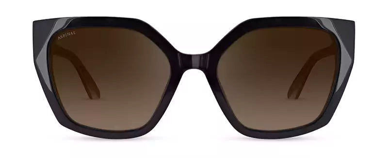 Aspinal of London COMO COL.01: BLACK AND CRYSTAL