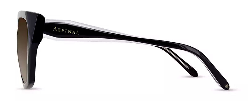 Aspinal of London COMO COL.01: BLACK AND CRYSTAL