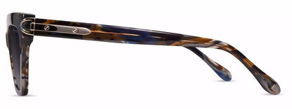 Aspinal of London ISLA COL.02: BROWN/BLUE PATTERN