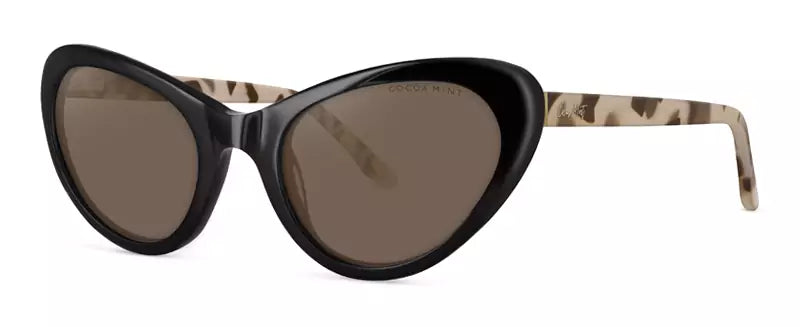 Cocoa Mint CMS2055 C1: BLACK/NUDE TORTOISESHELL