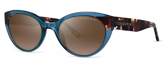 Cocoa Mint CMS2111 C1: TEAL & TORTOISESHELL