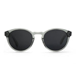 clear grey frame sunglasses with polarised lenses