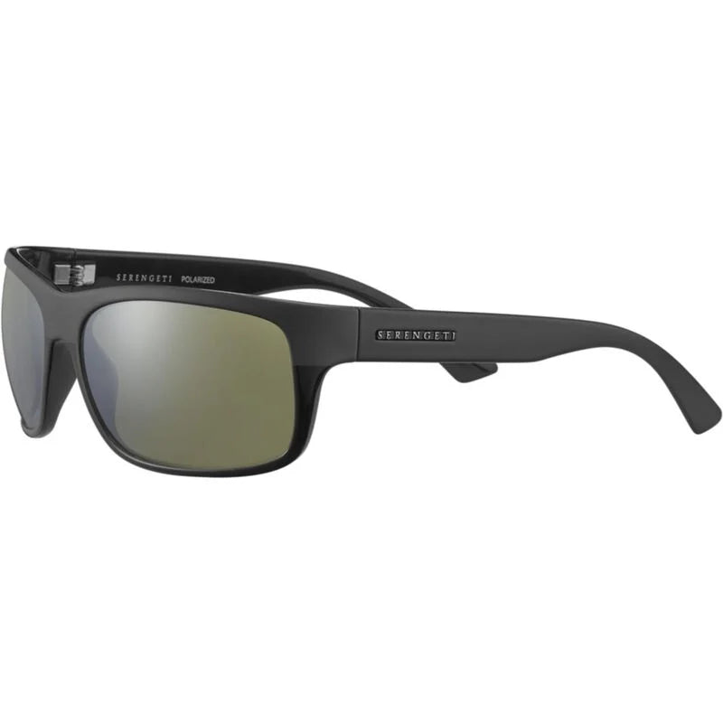 Serengeti Pistoia Matte Black Top Shiny Black Bottom