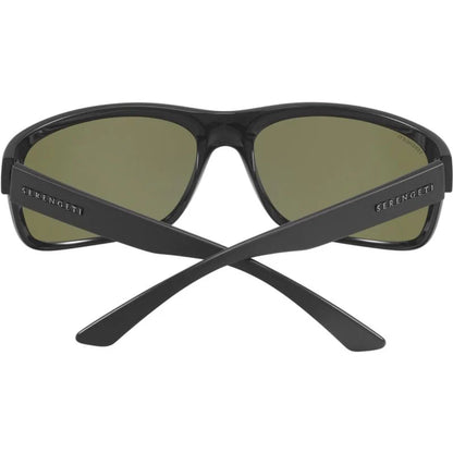 Serengeti Pistoia Matte Black Top Shiny Black Bottom