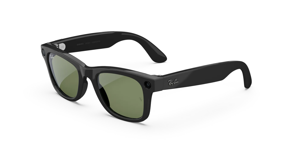 .Ray-Ban Meta Smart Glasses – Wayfarer (Gen 2) Shiny Black