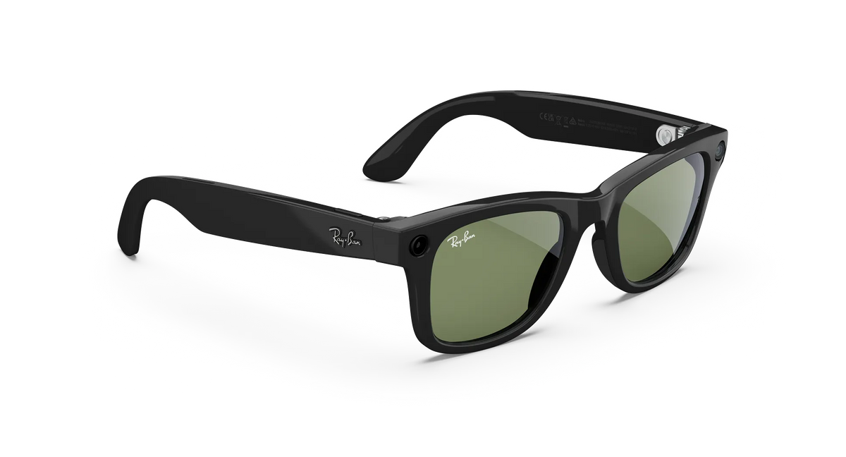 .Ray-Ban Meta Smart Glasses – Wayfarer (Gen 2) Shiny Black