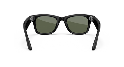 Ray-Ban Meta Wayfarer (Gen 2) – Shiny Black (G-15 Green Lenses)